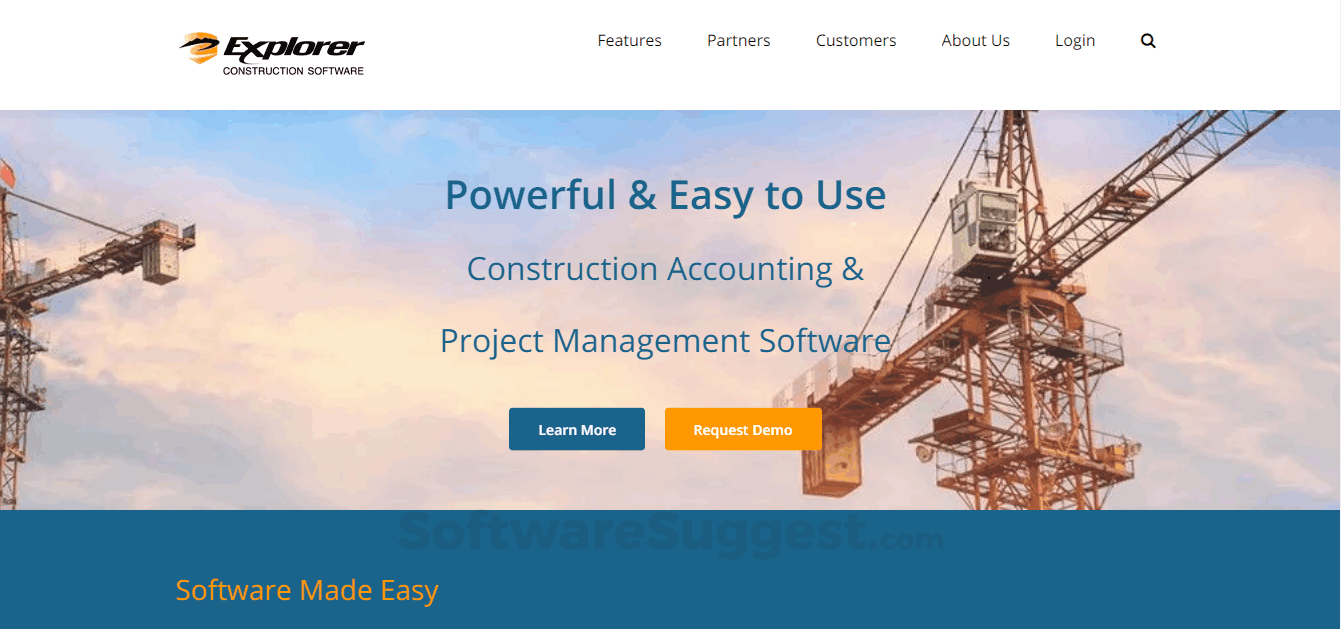 Explorer Construction Management Screenshot1